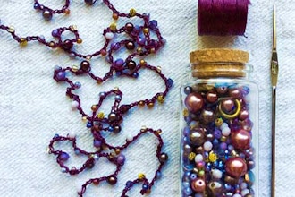 Beaded Crochet Necklace Workshop